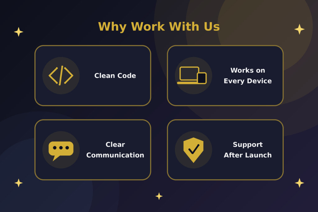why work with us